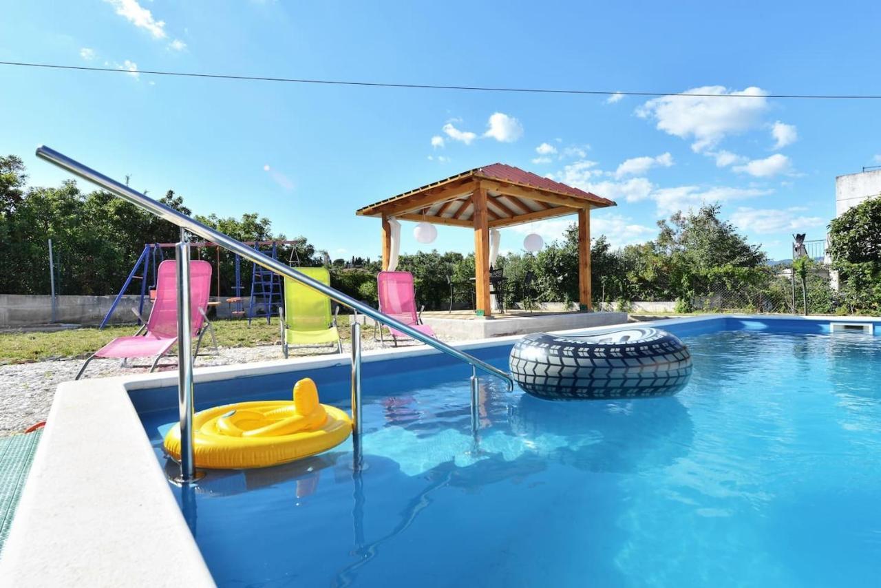 Holiday Home Nino With Amazing Swimming Pool Слатине Екстериор снимка
